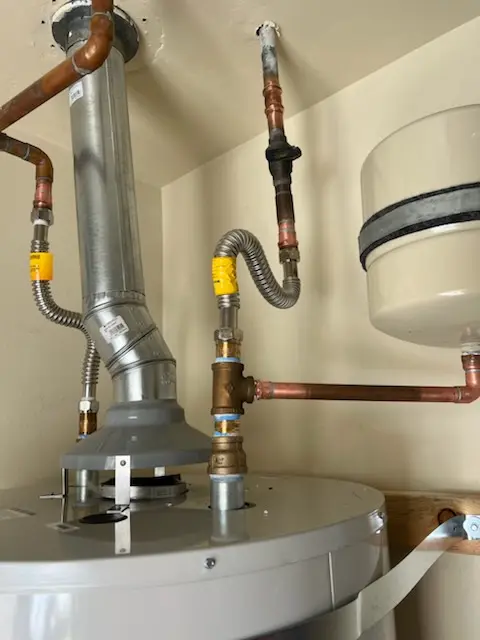 Water heater installation and plumbing repair in Lower Paxton